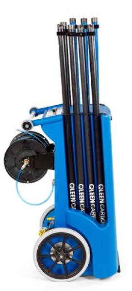 QLEEN DISY Elektro 24 V Komplettset Basisstation + Stangen/Poles + Bürste